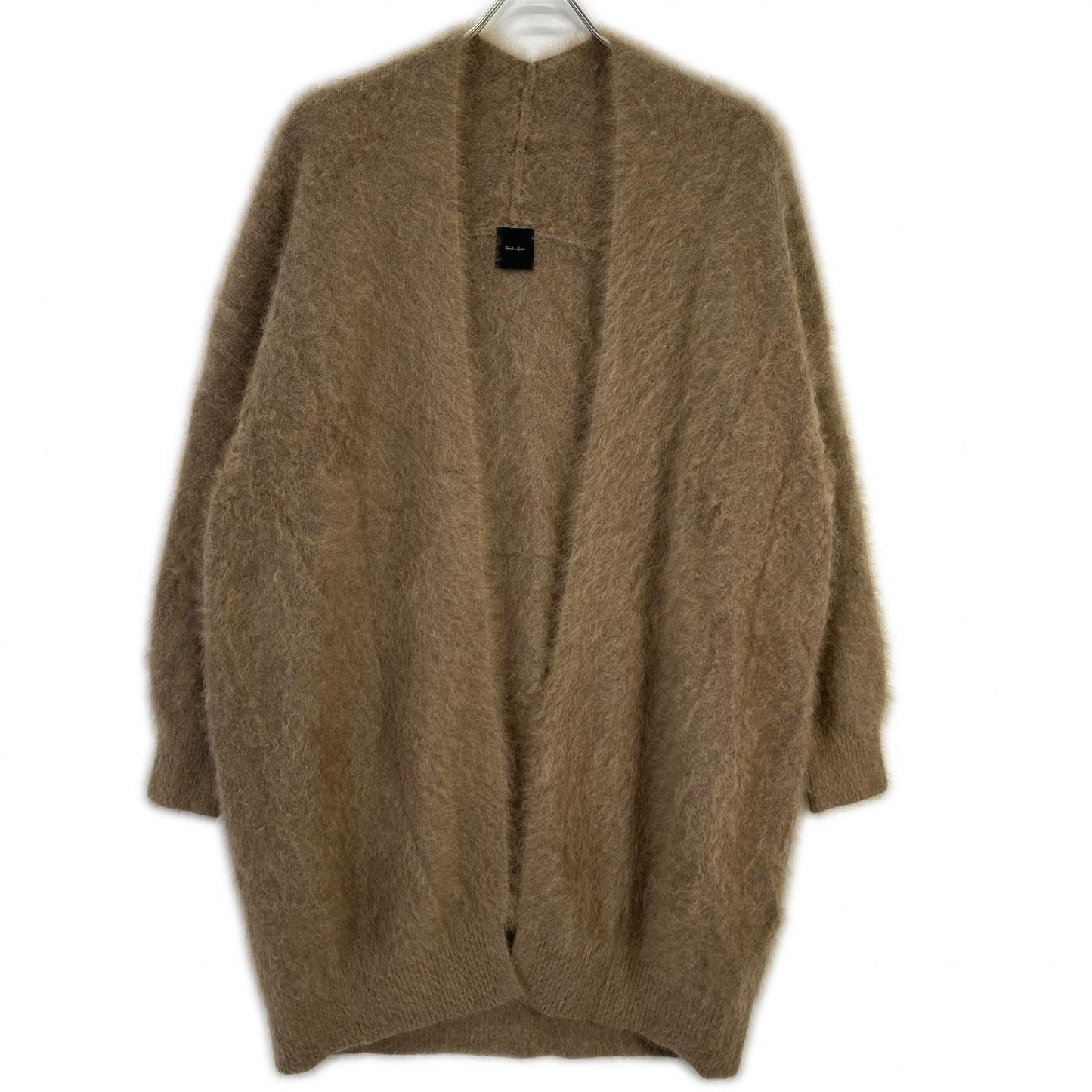 Spick&Span スピック＆スパン ブラウン FURKNIT チャイニーズラクーン カーディガン トップス