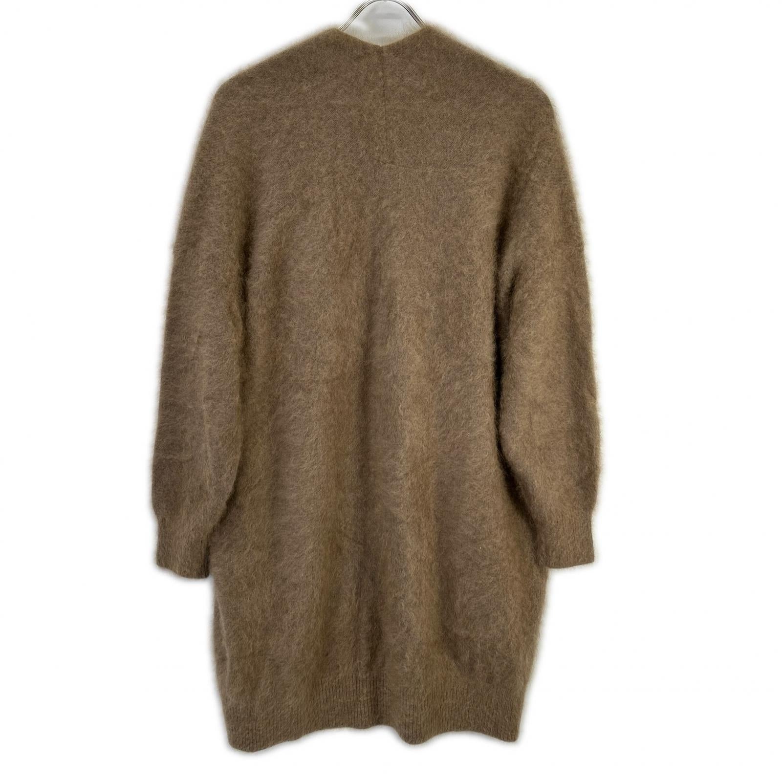 Spick&Span スピック＆スパン ブラウン FURKNIT チャイニーズラクーン カーディガン トップス