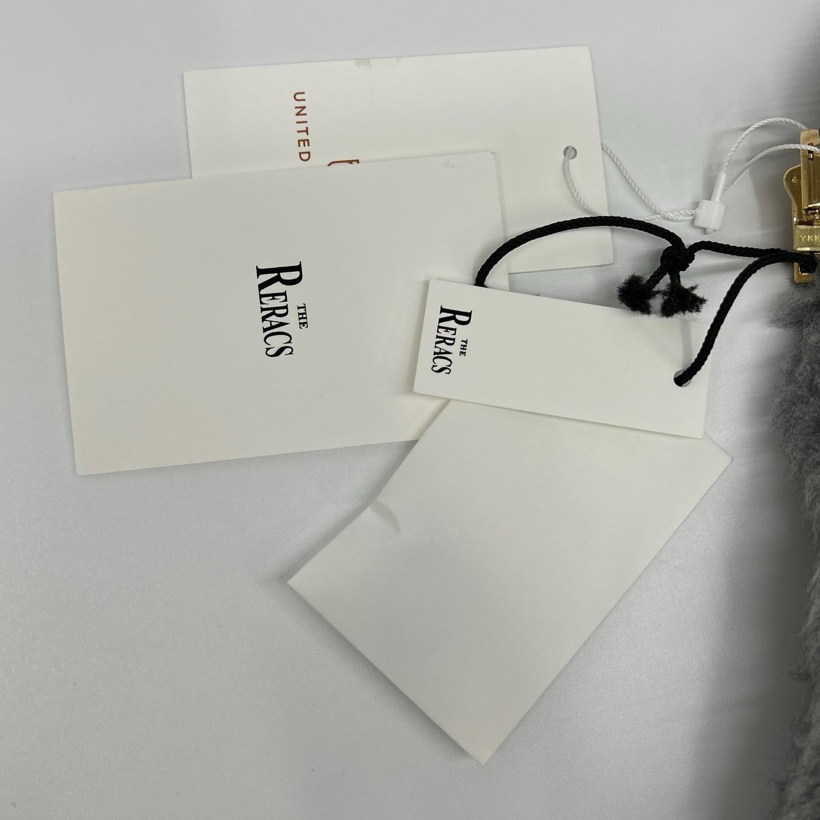 THE RERACS ザ・リラクス for UNITED ARROWS グレー ウール ライナー ベスト ベスト