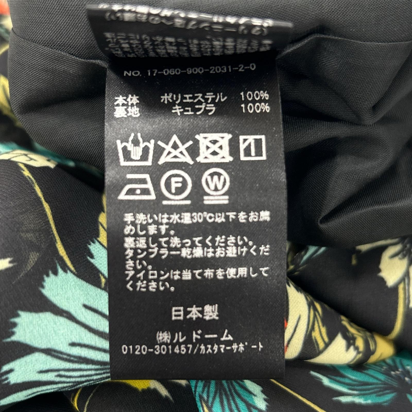 IENA イエナ ブラック フラワーモチーフ スカート スカート