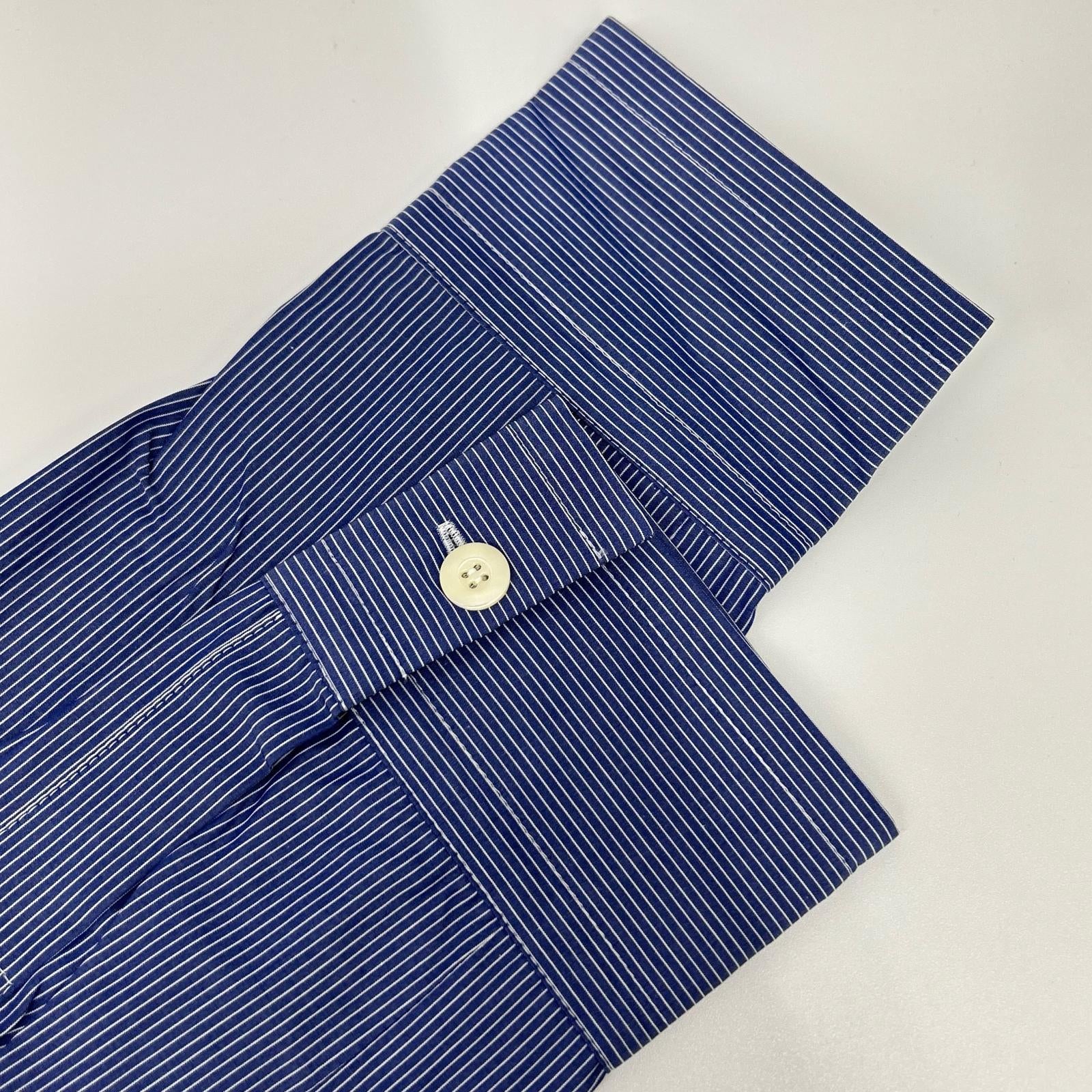 A.P.C. アーペーセー ブルー ストライプ Millie ロングシャツワンピース ワンピース