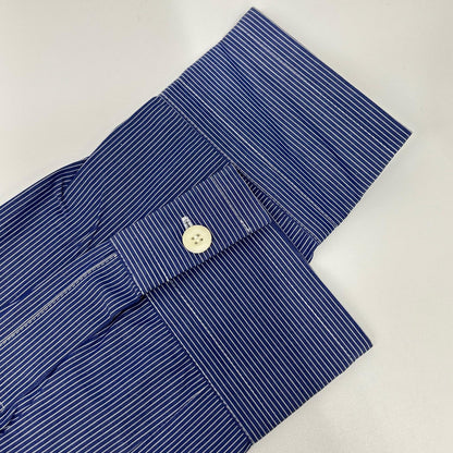 A.P.C. アーペーセー ブルー ストライプ Millie ロングシャツワンピース ワンピース
