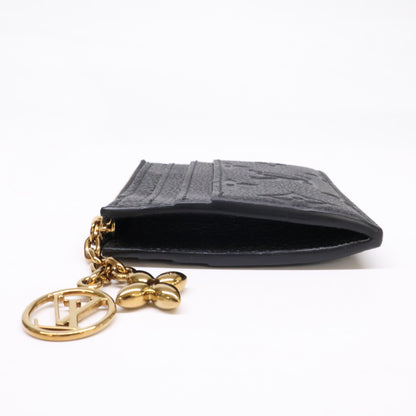LOUIS VUITTON ルイヴィトン 【美品】M82639 ポルト カルト・フローラ モノグラムアンプラント カードケース