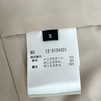 PLST プラステ 12-5104001 ベージュ 25SS トリアセブレンドペプラムジャケット ジャケット