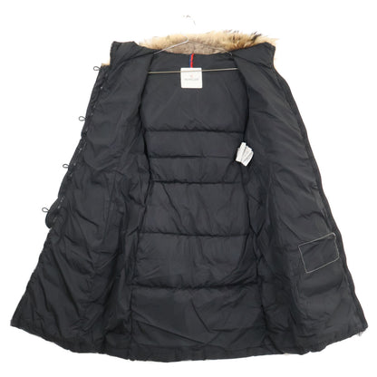 MONCLER モンクレール GENEVRIER ファー/ベルト付 フーディダウン コート