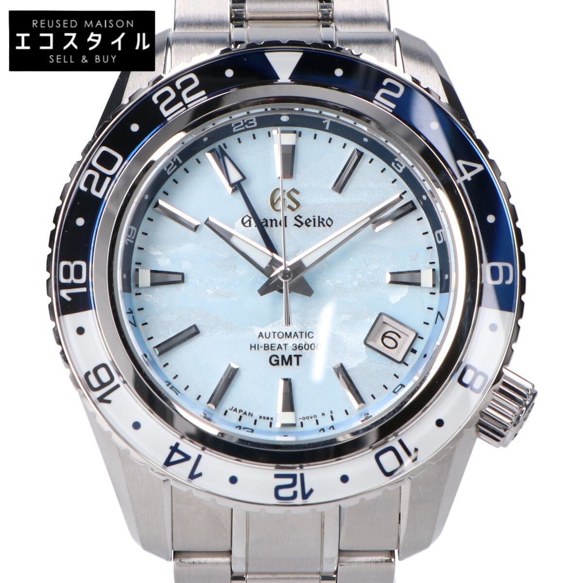 GrandSeiko グランドセイコー 仕上げ済み 世界2000本限定 25周年記念限定モデル SBGJ275G 9S86-00W0 キャリバー9S メカニカル ハイビート36000 GMT 雲海 自動巻き 腕時計