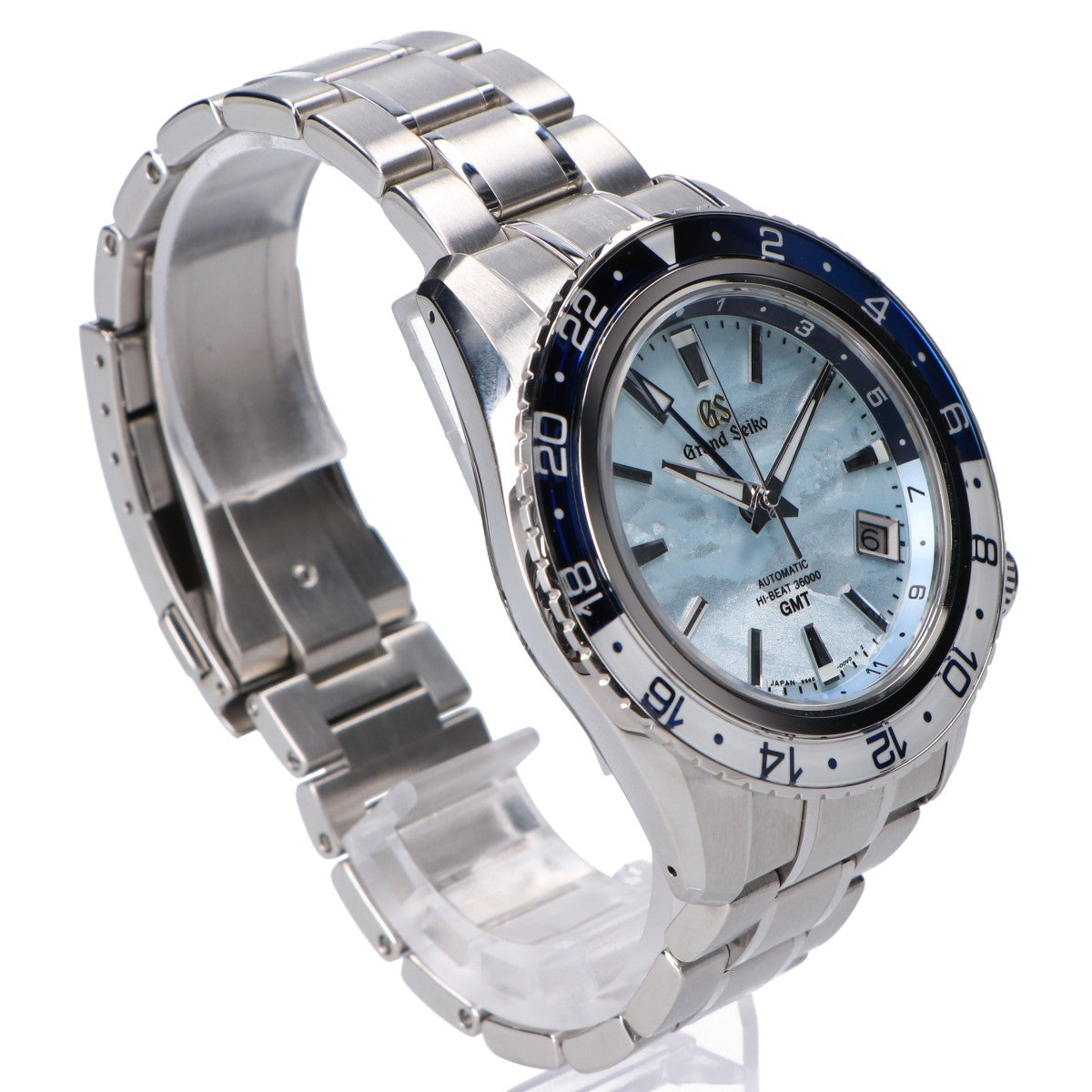 GrandSeiko グランドセイコー 仕上げ済み 世界2000本限定 25周年記念限定モデル SBGJ275G 9S86-00W0 キャリバー9S メカニカル ハイビート36000 GMT 雲海 自動巻き 腕時計
