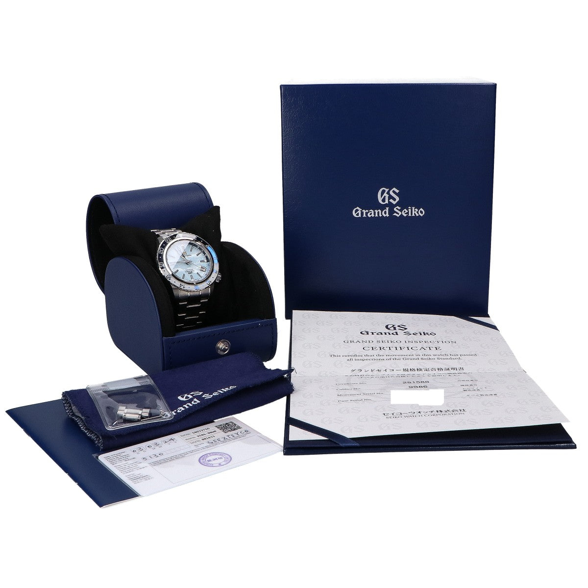 GrandSeiko グランドセイコー 仕上げ済み 世界2000本限定 25周年記念限定モデル SBGJ275G 9S86-00W0 キャリバー9S メカニカル ハイビート36000 GMT 雲海 自動巻き 腕時計