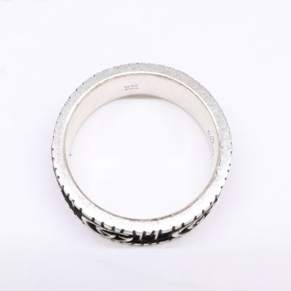 GUCCI グッチ 【美品】551899 Ag925 ダブルG ワイド リング 指輪