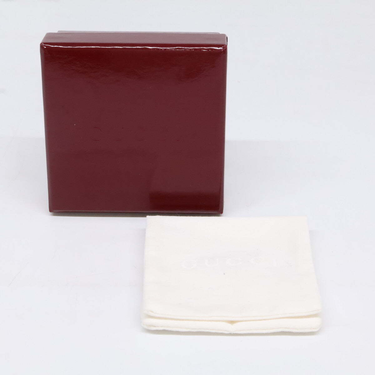 GUCCI グッチ 【美品】551899 Ag925 ダブルG ワイド リング 指輪