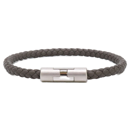HERMES エルメス 【新品同様】パズルH レザー ブレスレット