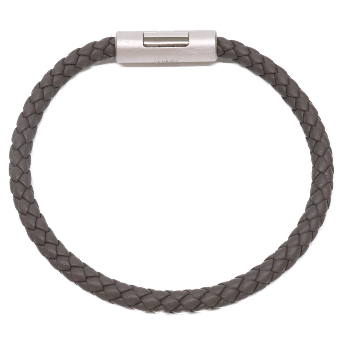 HERMES エルメス 【新品同様】パズルH レザー ブレスレット