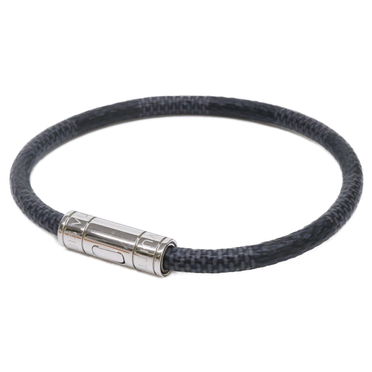 LOUIS VUITTON ルイヴィトン 【美品】25年製 M8152 キープ イット ダミエキャンバス ブレスレット