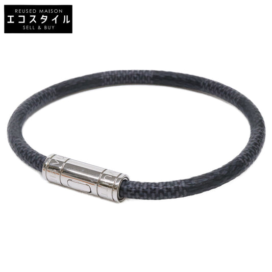 LOUIS VUITTON ルイヴィトン 【美品】25年製 M8152 キープ イット ダミエキャンバス ブレスレット