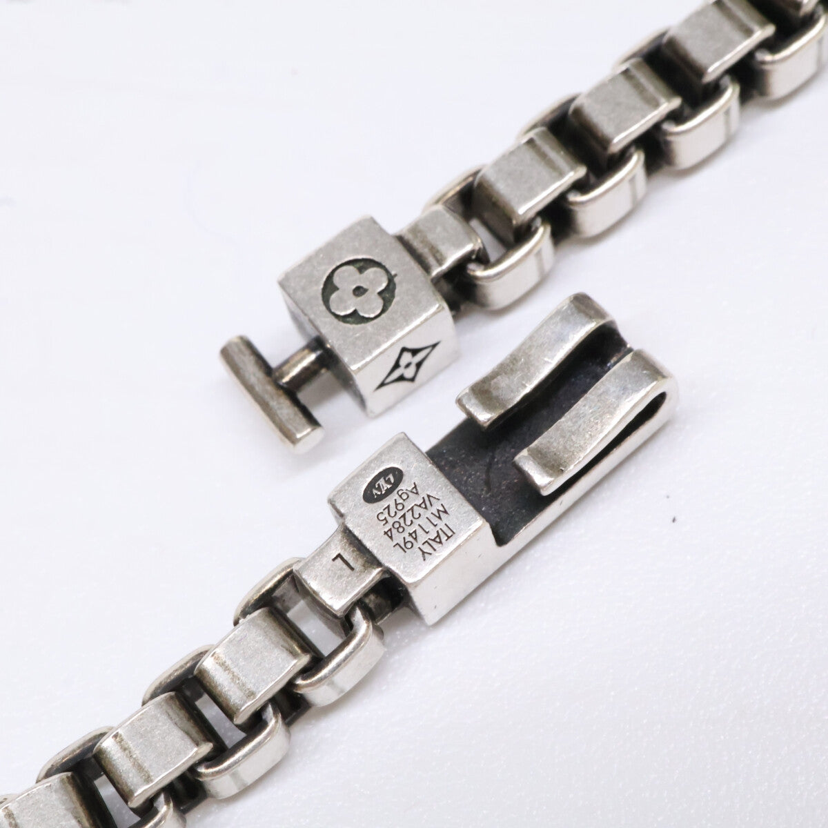 LOUIS VUITTON ルイヴィトン Ag925 M1149L ブレスレット・LV テーラー ブレスレット