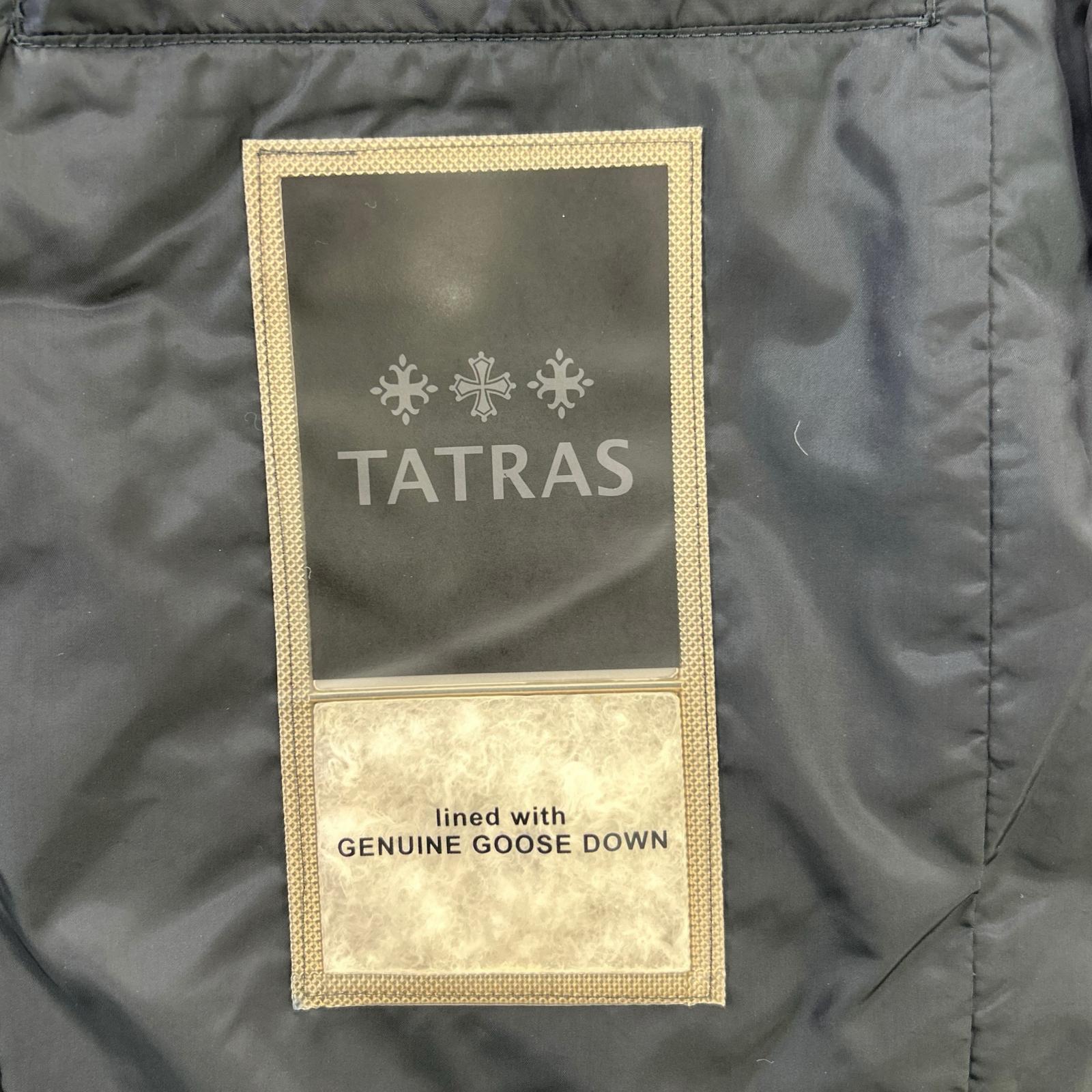 TATRAS タトラス ブラック LTBM21S4658-D アカッチャ ノーカラーライトダウン ジャケット
