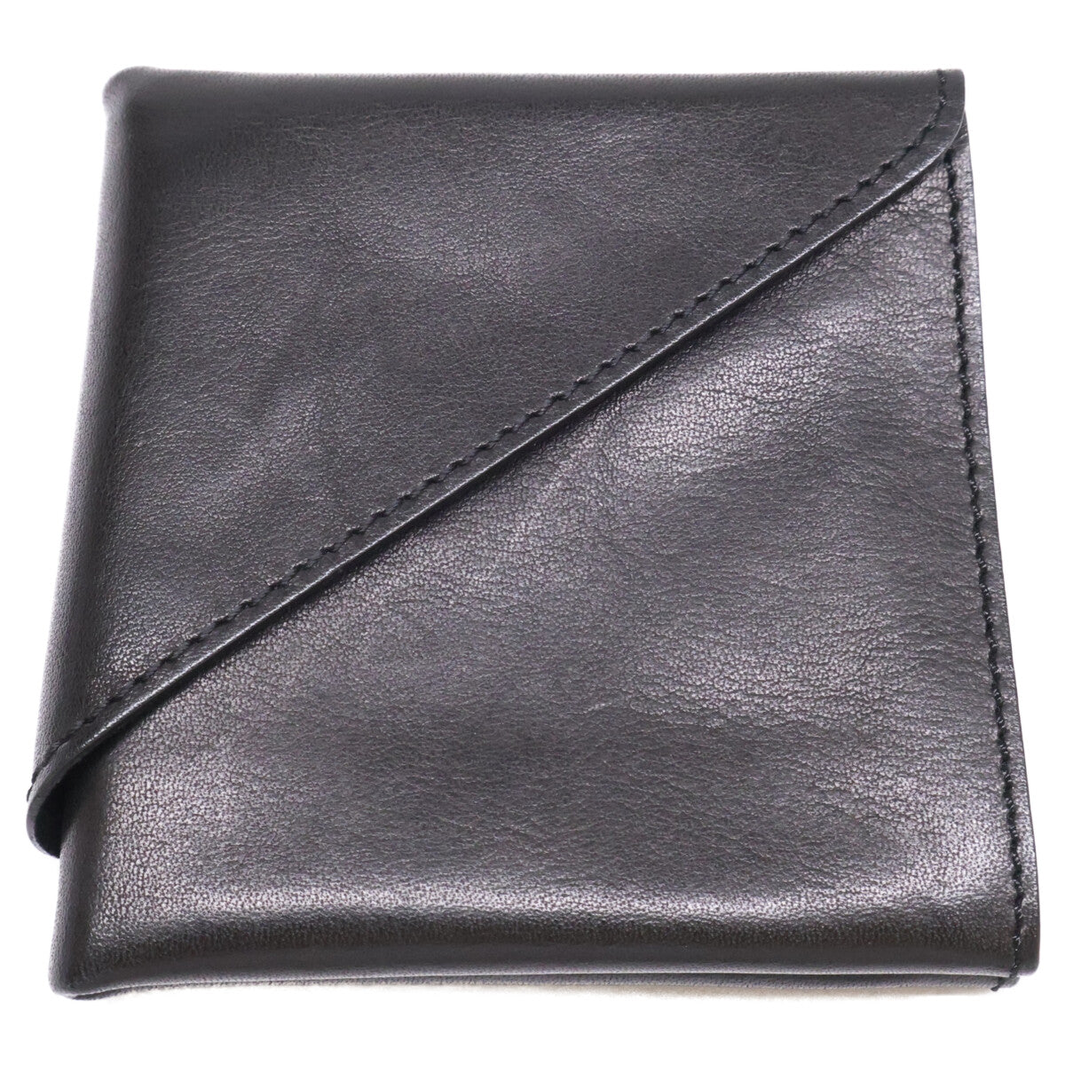 abrAsus アブラサス 【美品】E0601B 旅行財布 二つ折り財布（小銭入れあり）