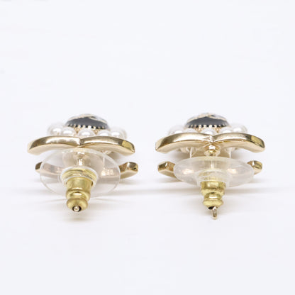 CHANEL シャネル A21A イミテーションパール ココマーク ドロップ ピアス
