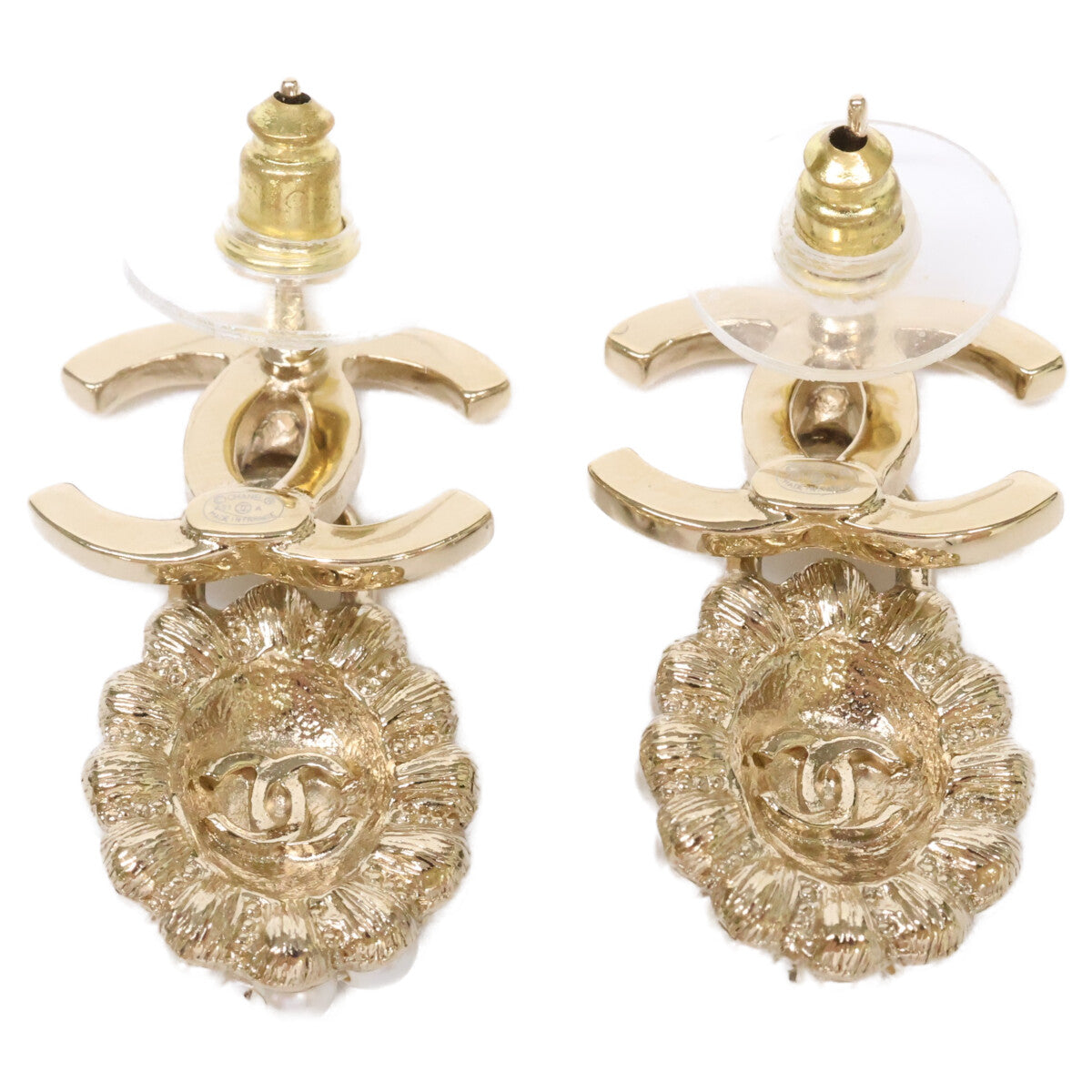 CHANEL シャネル A21A イミテーションパール ココマーク ドロップ ピアス