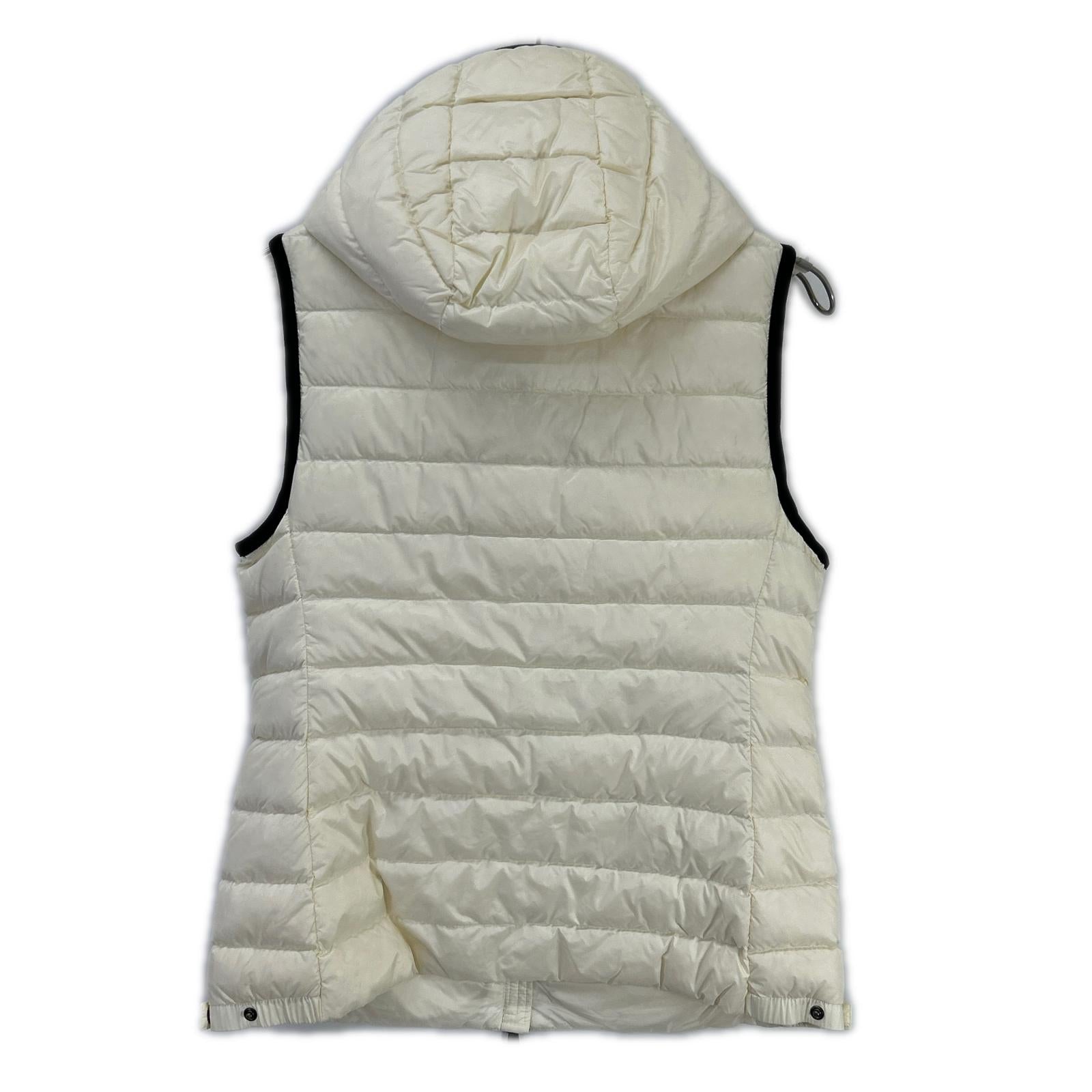MONCLER モンクレール 20年 ホワイト GLYCO フード ダウンベスト ベスト
