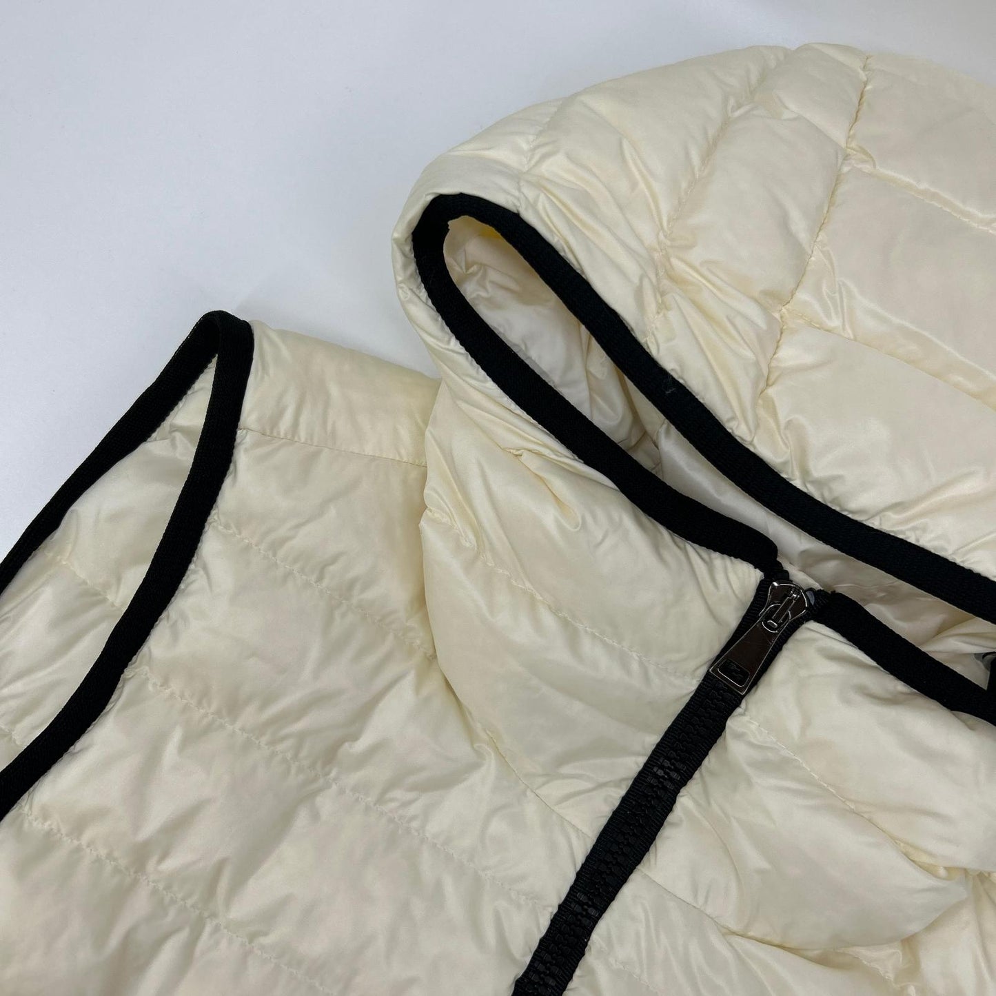 MONCLER モンクレール 20年 ホワイト GLYCO フード ダウンベスト ベスト