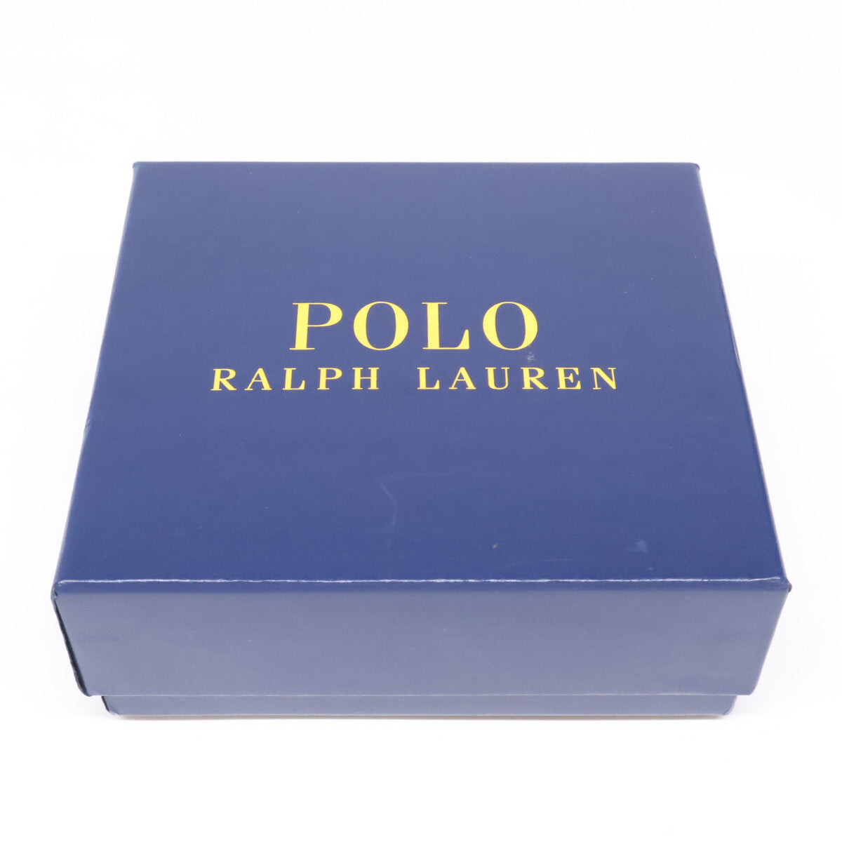 POLO RALPH LAUREN ポロ ラルフローレン 【新品同様】WAPOSLG0G220074 Polo ベア コンパクト ウォレット 二つ折り財布（小銭入れあり）