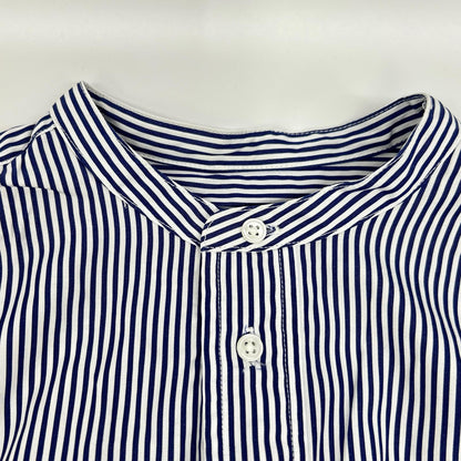 POLO RALPH LAUREN ポロ ラルフローレン ブルー ストライプ ポニー刺繍 ロングシャツ ワンピース ワンピース