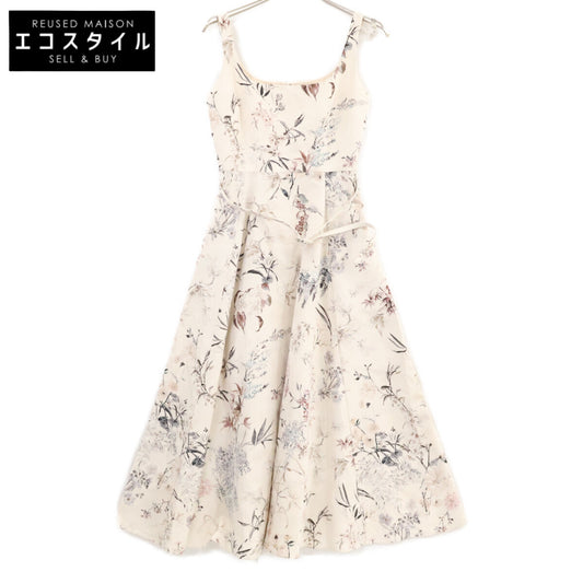 Christian Dior クリスチャンディオール 国内正規 541D22A6583 Millefiori 花柄 ミディドレス ワンピース