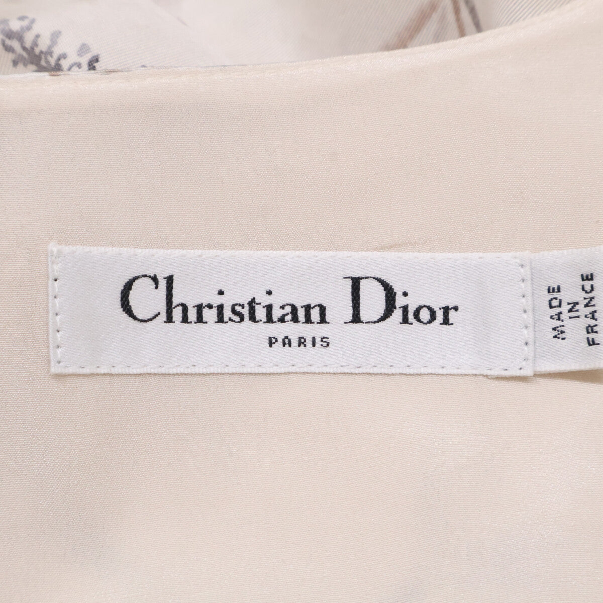 Christian Dior クリスチャンディオール 国内正規 541D22A6583 Millefiori 花柄 ミディドレス ワンピース