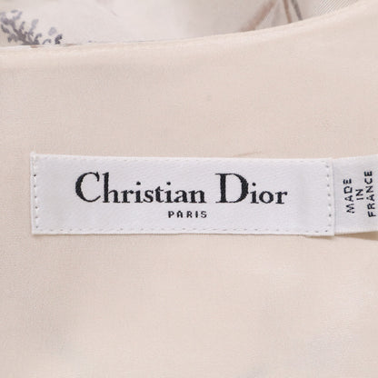 Christian Dior クリスチャンディオール 国内正規 541D22A6583 Millefiori 花柄 ミディドレス ワンピース