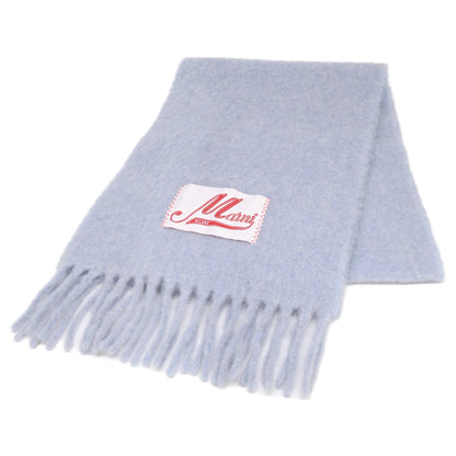 MARNI マルニ 【新品同様/国内正規】SCMC0059YOUTW918 ロゴラベル アルパカ フリンジ ストール