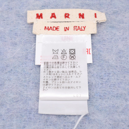 MARNI マルニ 【新品同様/国内正規】SCMC0059YOUTW918 ロゴラベル アルパカ フリンジ ストール