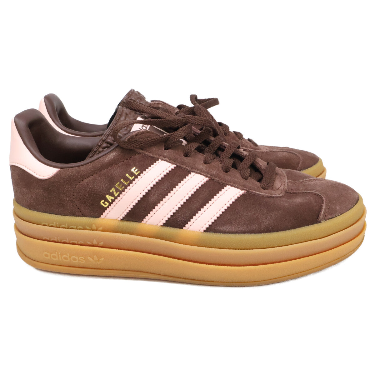 adidas アディダス 【美品】JI0326 GAZELLE BOLD ガゼル ボールド スエード スニーカー シューズ