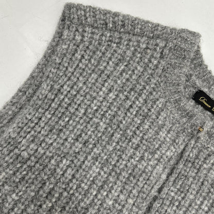 DRAWER Drawer 6515-1-000001 25SS gray alpaca knit vest vest
