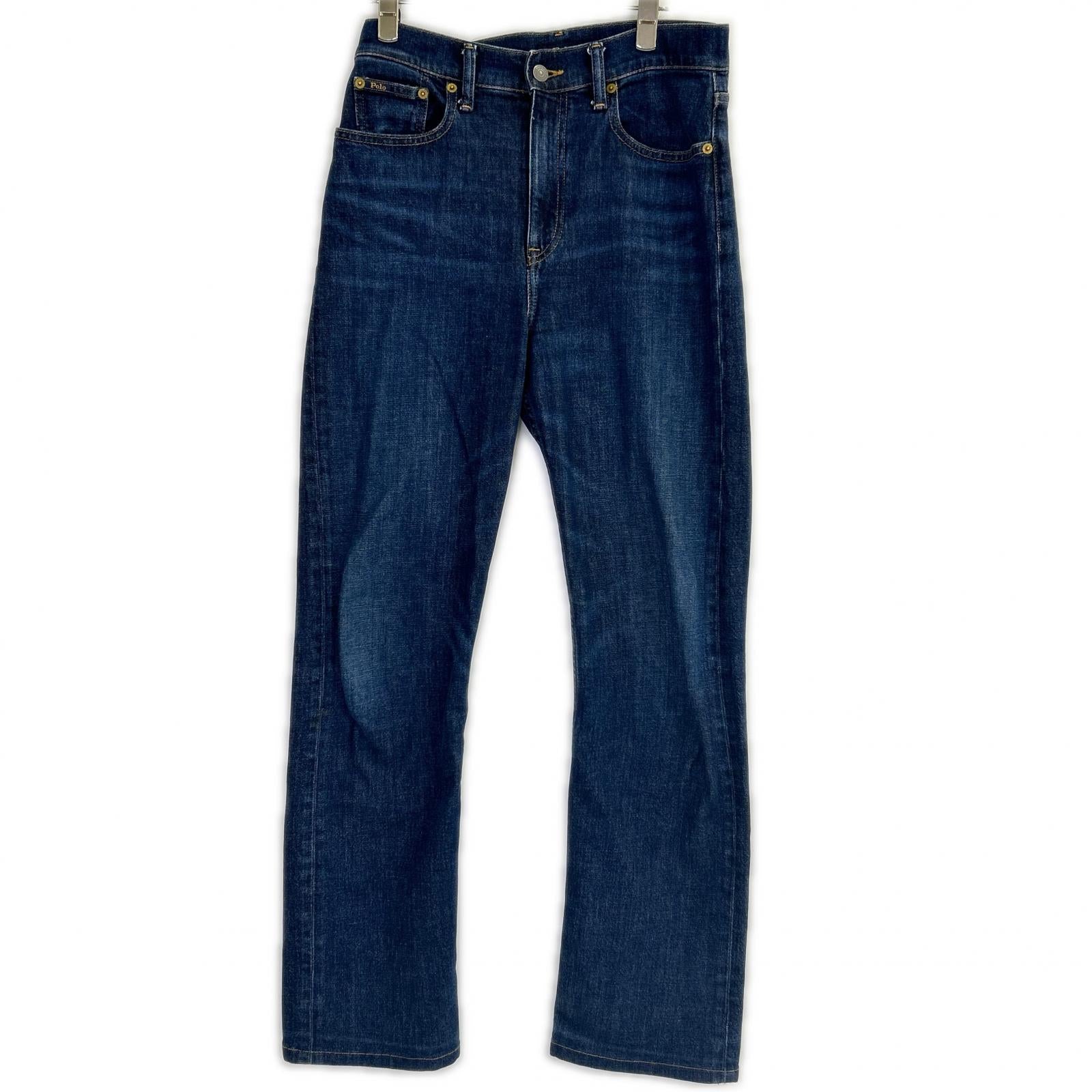 POLO RALPH LAUREN ポロ ラルフローレン 0200018030 High-Rise Straight Fit Jean デニム パンツ ボトムス