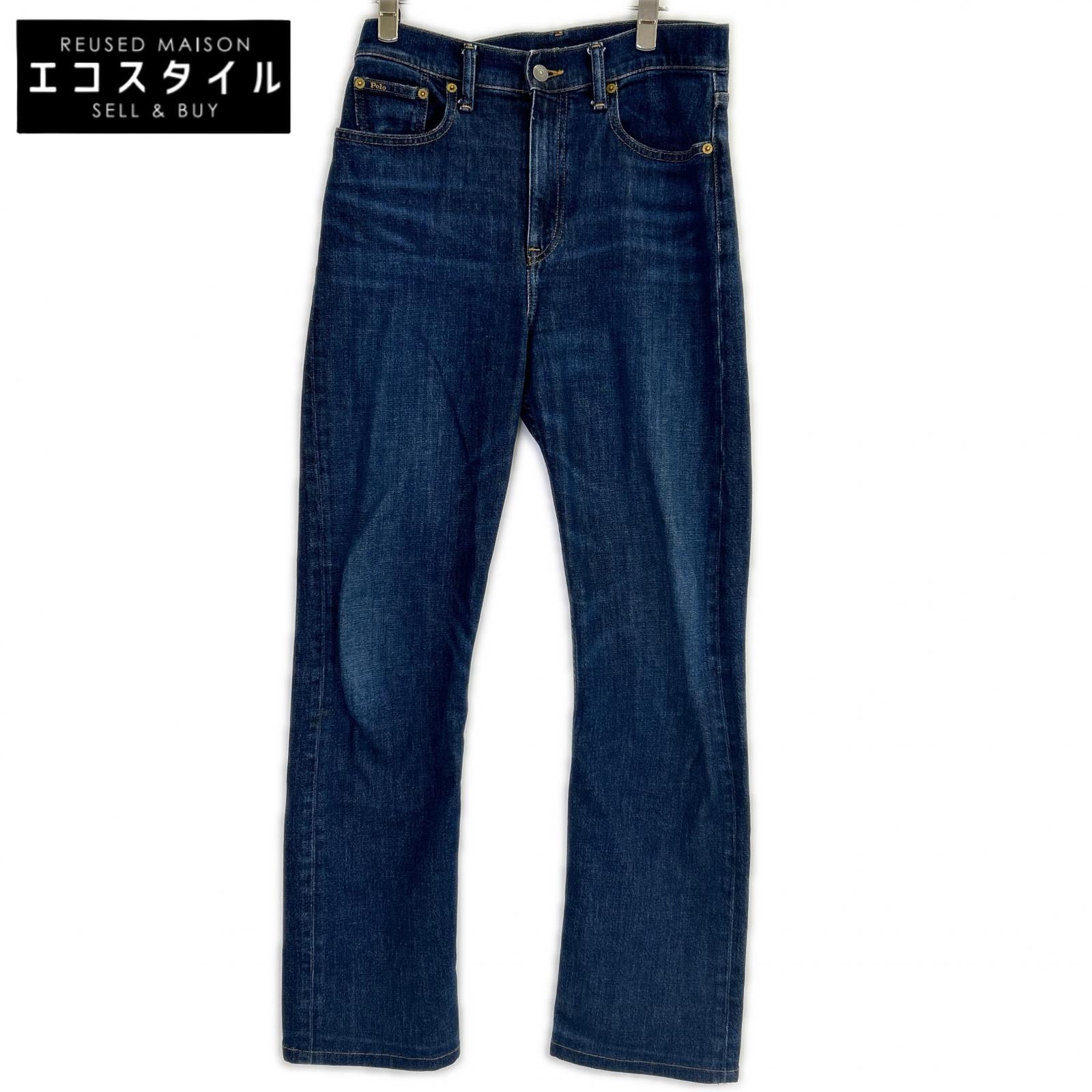 POLO RALPH LAUREN ポロ ラルフローレン 0200018030 High-Rise Straight Fit Jean デニム パンツ ボトムス