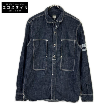 MOMOTARO JEANS モモタロウジーンズ インディゴ 出陣ジェイルポケット デニム シャツ ジャケット