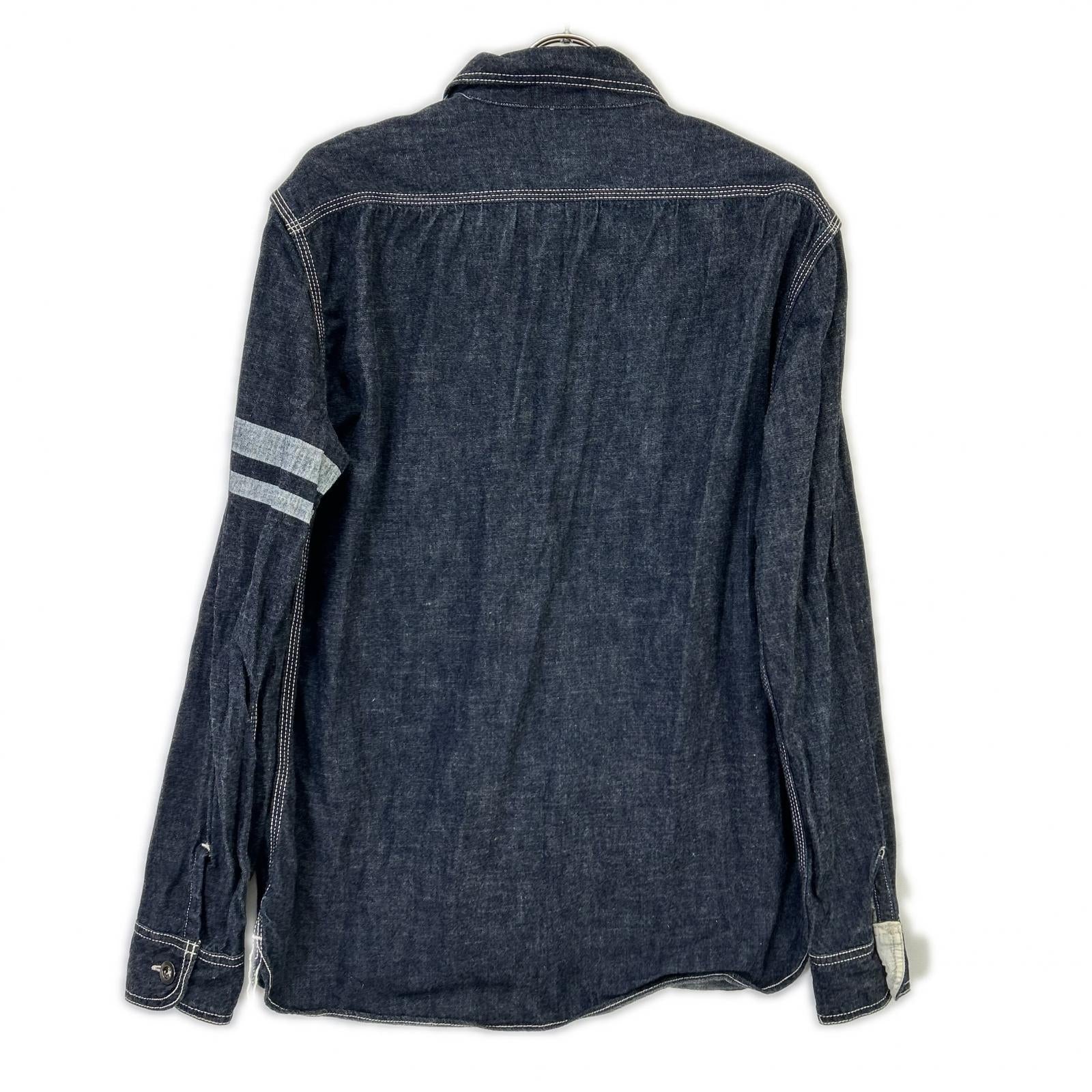 MOMOTARO JEANS モモタロウジーンズ インディゴ 出陣ジェイルポケット デニム シャツ ジャケット
