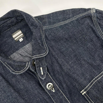 MOMOTARO JEANS モモタロウジーンズ インディゴ 出陣ジェイルポケット デニム シャツ ジャケット