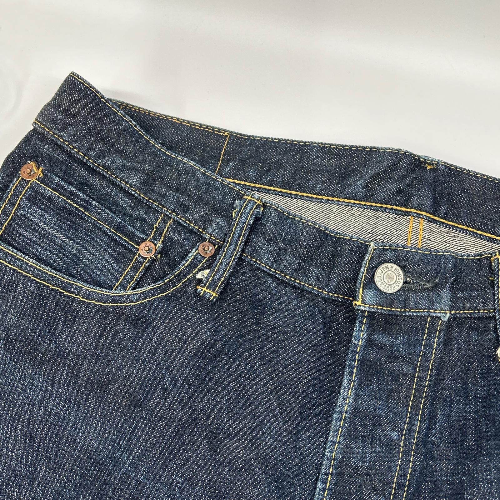 BURGUSPLUS バーガスプラス LOt.NO 770 15oz Standard Selvedge Jeans 日本製 ジーンズ メンズ 岡山産 ストレート 1デニム ボトムス