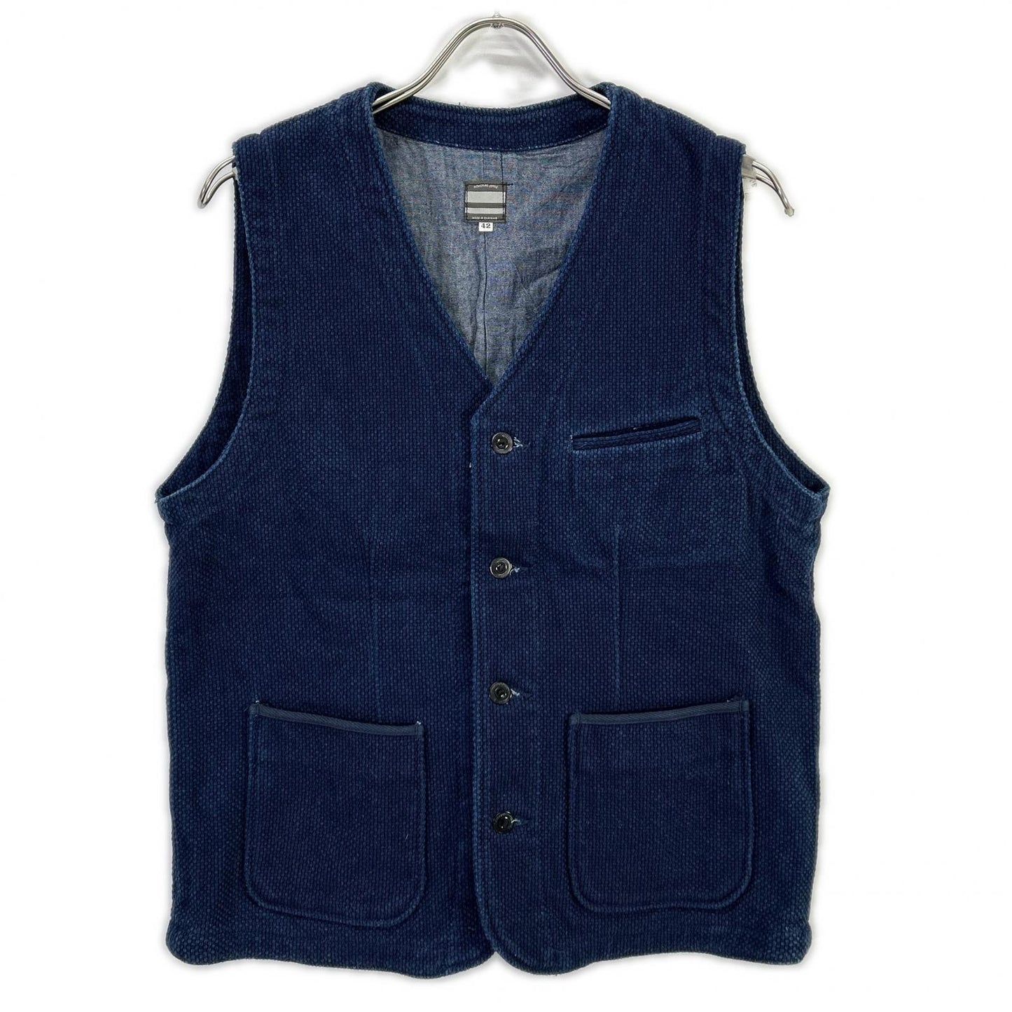MOMOTARO JEANS モモタロウジーンズ インディゴ 刺し子 ベスト ベスト