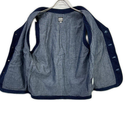 MOMOTARO JEANS モモタロウジーンズ インディゴ 刺し子 ベスト ベスト