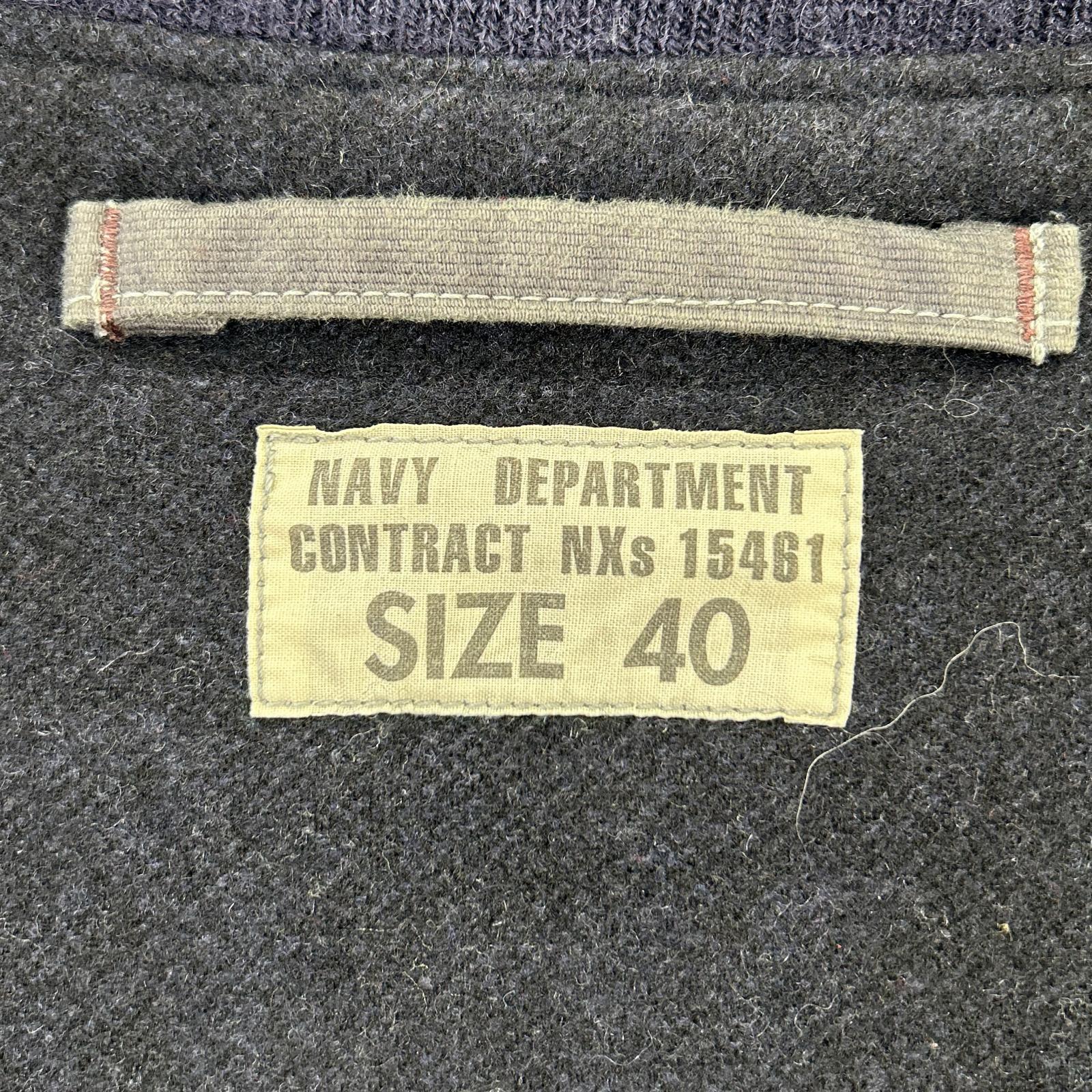 BUZZ RICKSON'S バズリクソンズ NAVY DEPARTMENT CONTRACT NXsx15461 ジャケット ジャケット