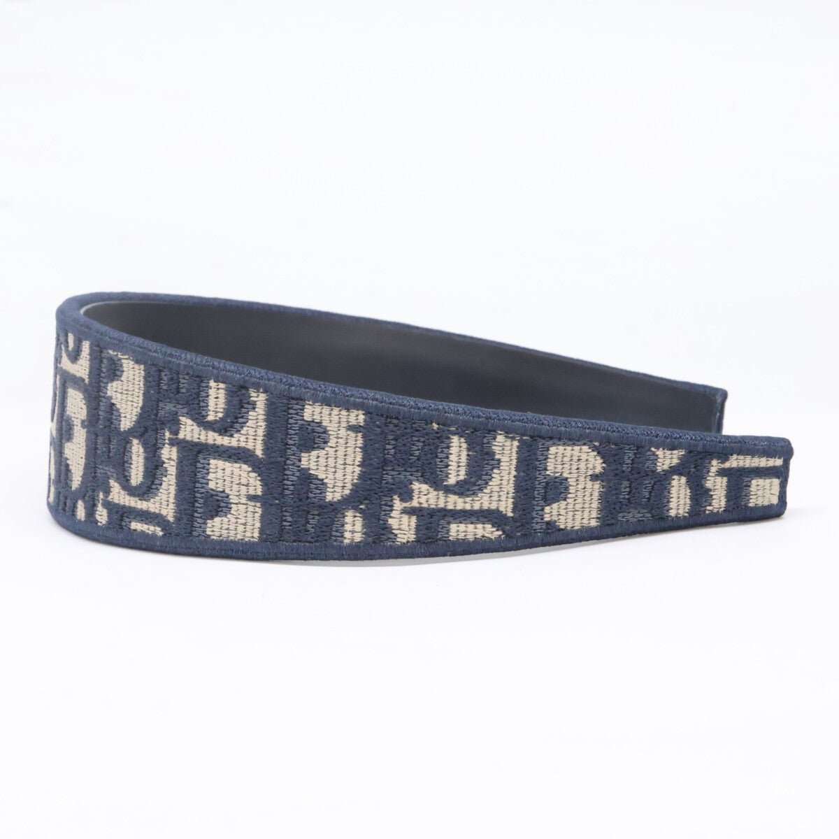 Christian Dior クリスチャンディオール 【美品】Dior Band ヘッドバンド ディオール オブリーク エンブロイダリー ヘアアクセサリー