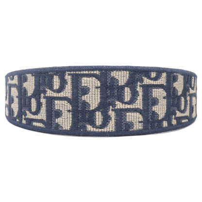 Christian Dior クリスチャンディオール 【美品】Dior Band ヘッドバンド ディオール オブリーク エンブロイダリー ヘアアクセサリー