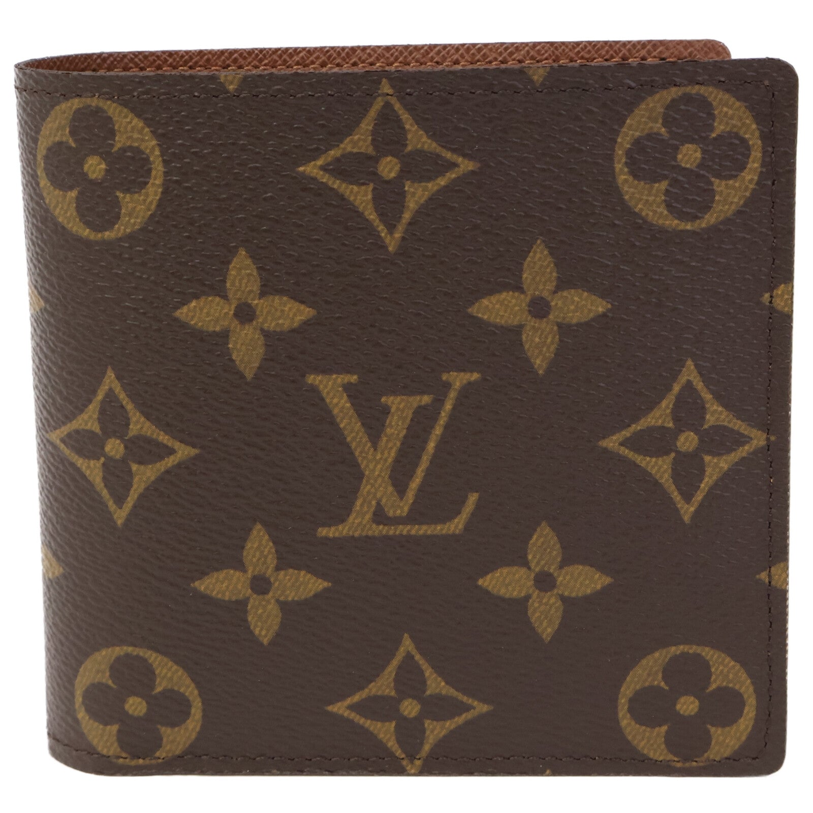 LOUIS VUITTON ルイヴィトン 【新品同様】M61675 モノグラム ポルトフォイユ・マルコ 二つ折り財布 二つ折り財布（小銭入れあり）