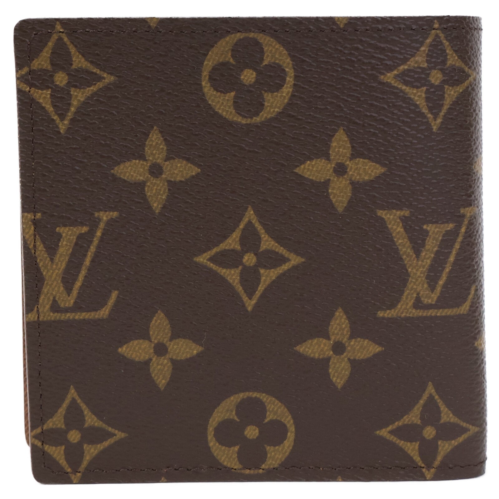LOUIS VUITTON ルイヴィトン 【新品同様】M61675 モノグラム ポルトフォイユ・マルコ 二つ折り財布 二つ折り財布（小銭入れあり）