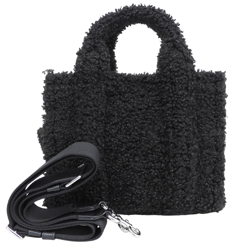 MARC JACOBS マーク ジェイコブス ホザ テディ マイクロ トートバック トートバッグ レディース ブラック H012M06FA21 トートバッグ