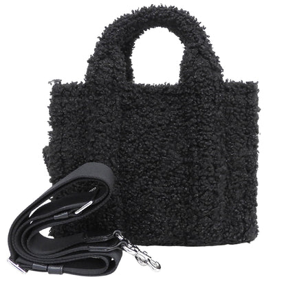 MARC JACOBS マーク ジェイコブス ホザ テディ マイクロ トートバック トートバッグ レディース ブラック H012M06FA21 トートバッグ