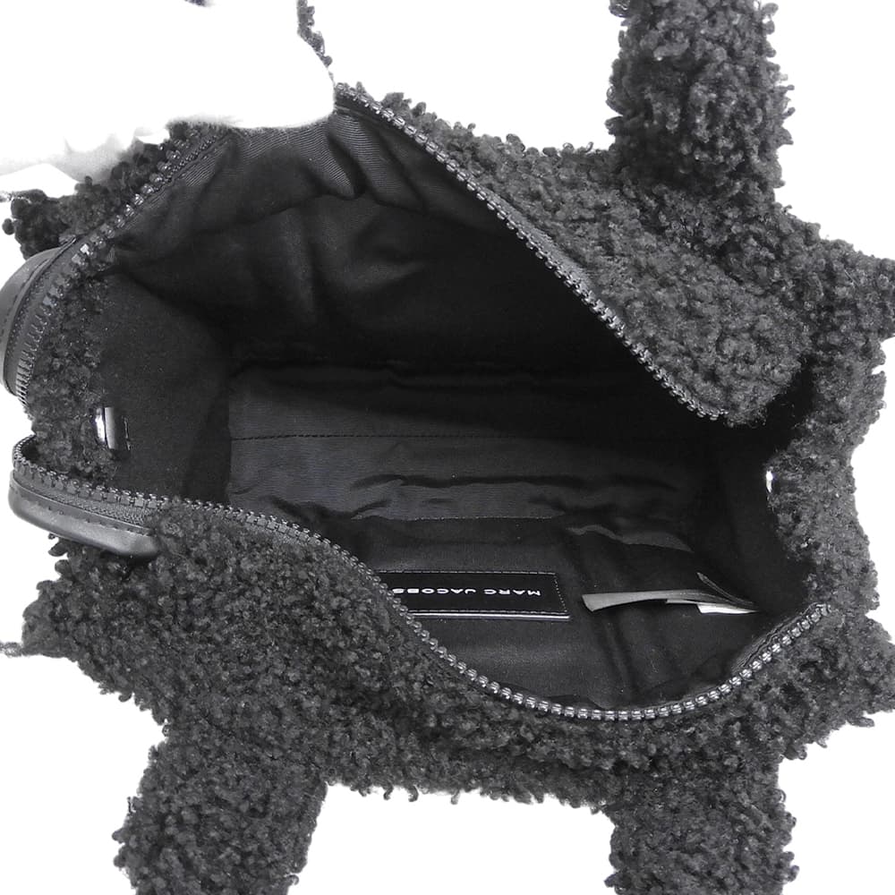 MARC JACOBS マーク ジェイコブス ホザ テディ マイクロ トートバック トートバッグ レディース ブラック H012M06FA21 トートバッグ